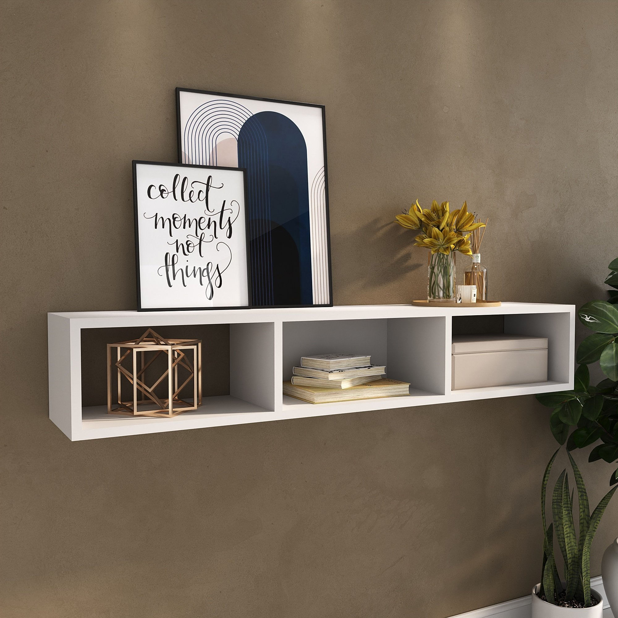 Nicho Multiuso Decorativo Vedere Branco