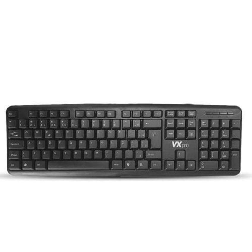 Teclado Duex Usb Vxkb110 Com Fio Preto - imagem 2