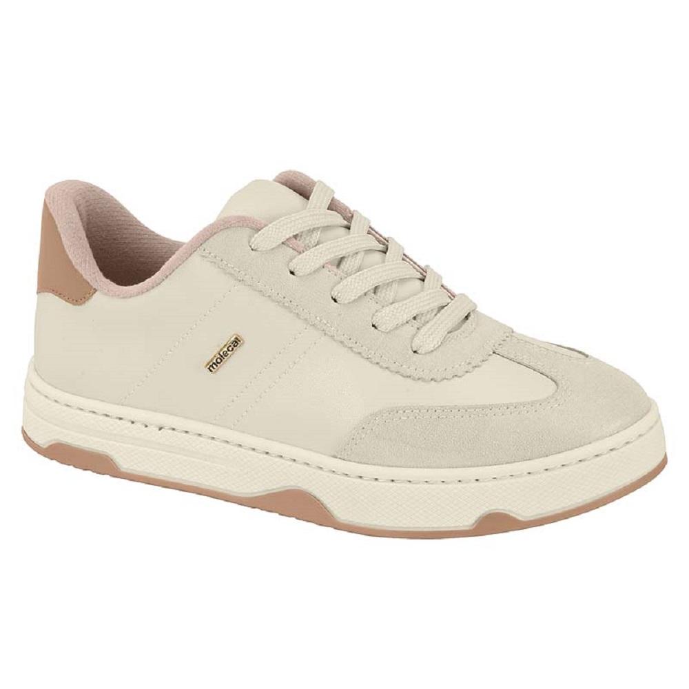 Tenis Moleca Casual Ref 5835.201.9696 Branco Off/bege 40