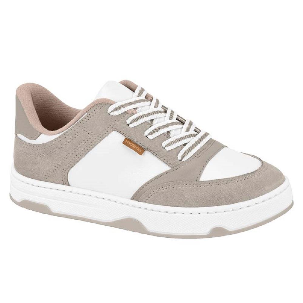 Tenis Moleca Casual Ref 5835.202.9696 Branco/cinza 36