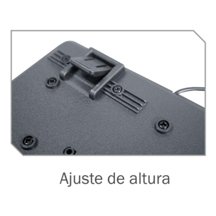 Teclado Kmex Standart Keyboard Kb-3728 Preto - imagem 3