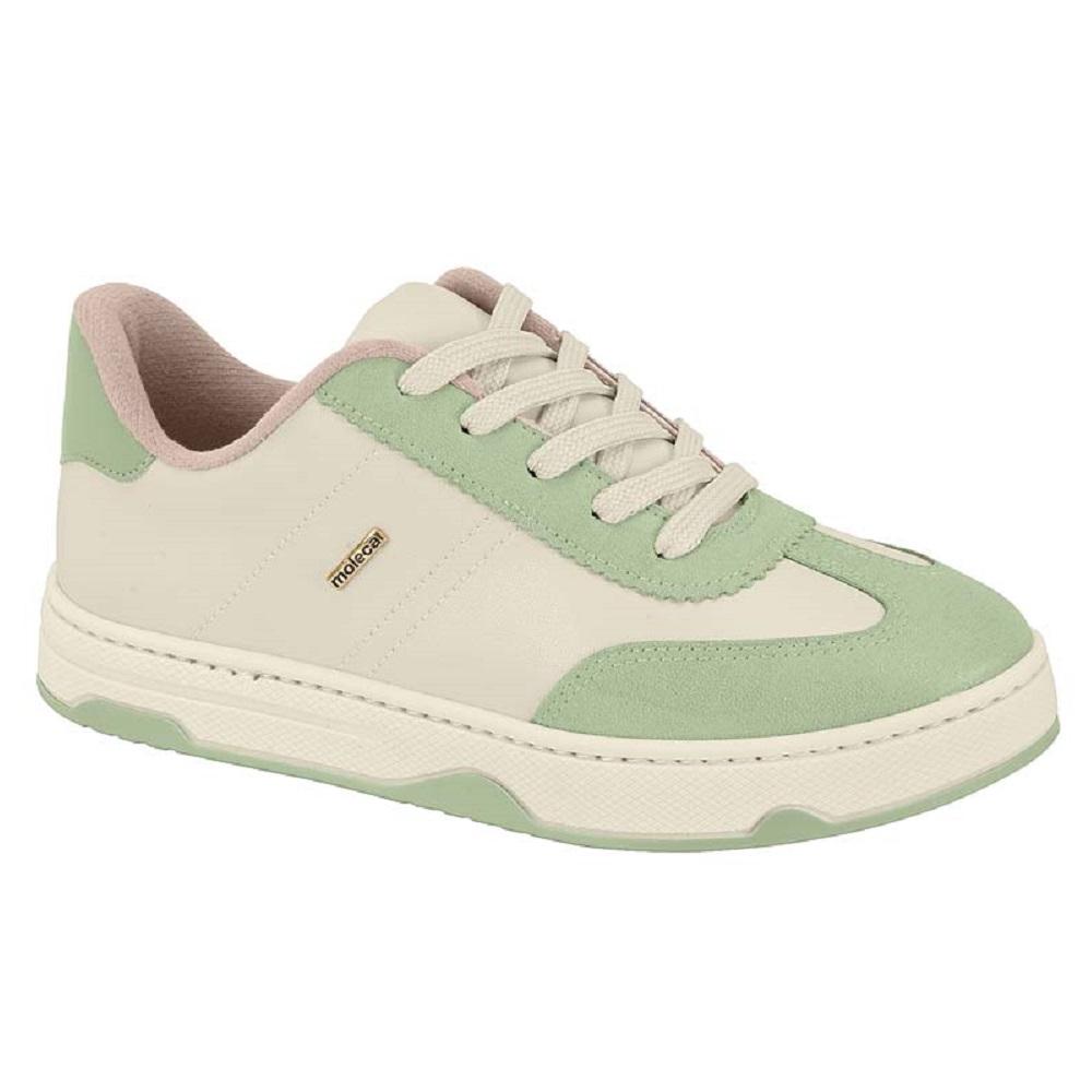 Tenis Moleca Casual Ref 5835.201.9696 Branco/verde 36