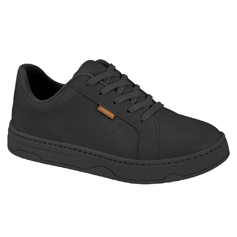 Tenis Moleca Casual Ref 5835.100.9569 Preto/preto 36