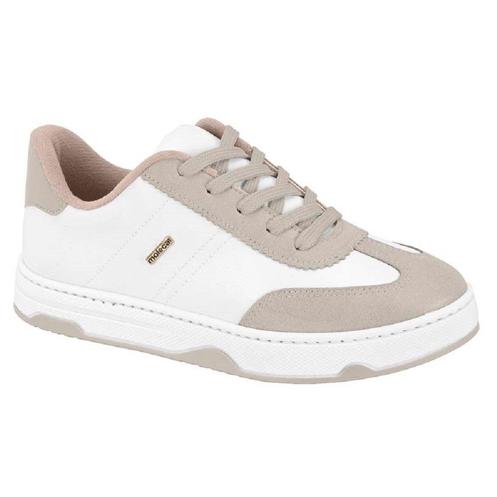 Tenis Moleca Casual Ref 5835.201.9696 Branco/cinza 36