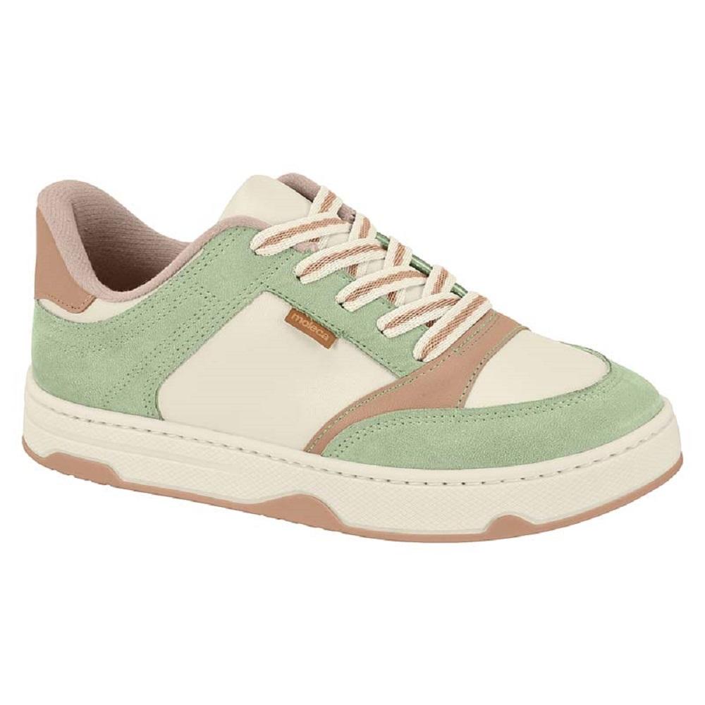 Tenis Moleca Casual Ref 5835.202.9696 Bege/verde 34