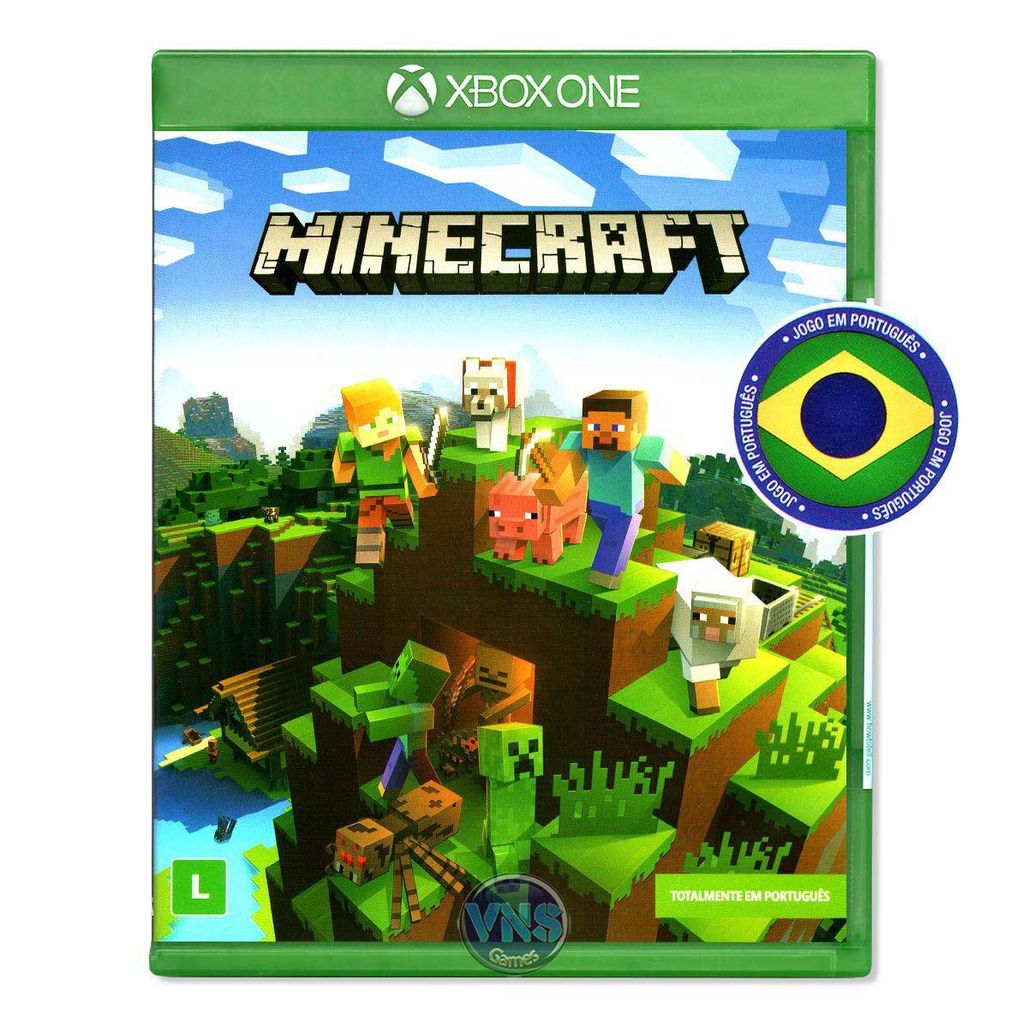 Minecraft - Xbox One - Mojang **Atenção: Jogo exclusivo para Xbox