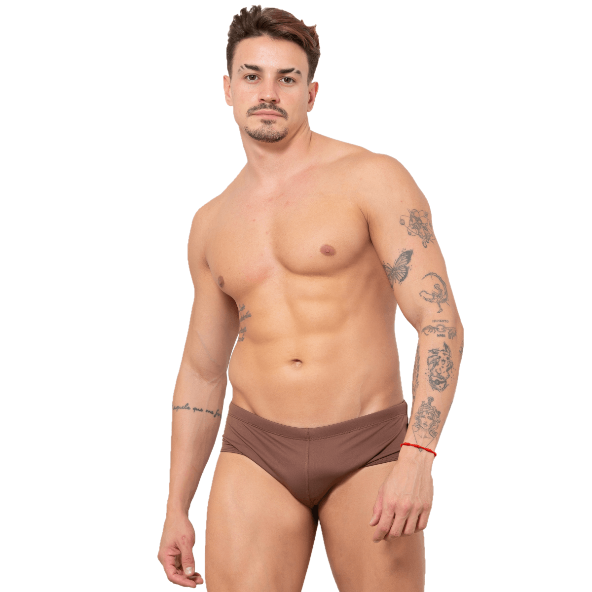 Sunga Slim Marrom - Jwilas Beachwear