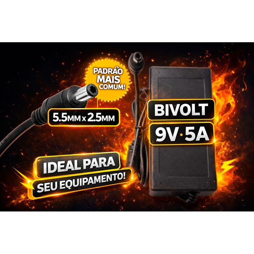 Carregador 9v 5a Bivolt Para Furadeira Parafusadeira - imagem 3