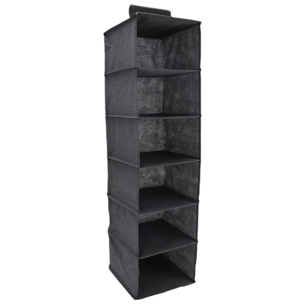 Organizador 6 Prateleiras 120cm Guarda Roupa Divisorias Grande Sapateira Closet Armario Cabide