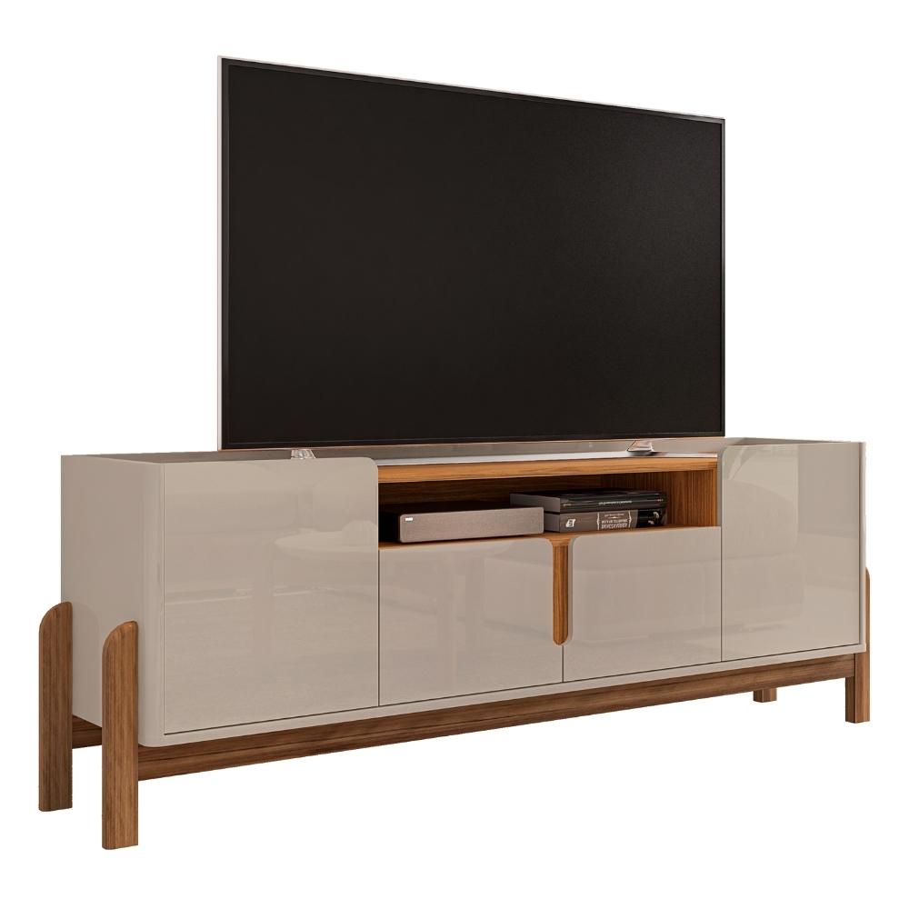 Rack Bancada Para Tv Até 60 Polegadas 1,70m 4 Portas Luiza