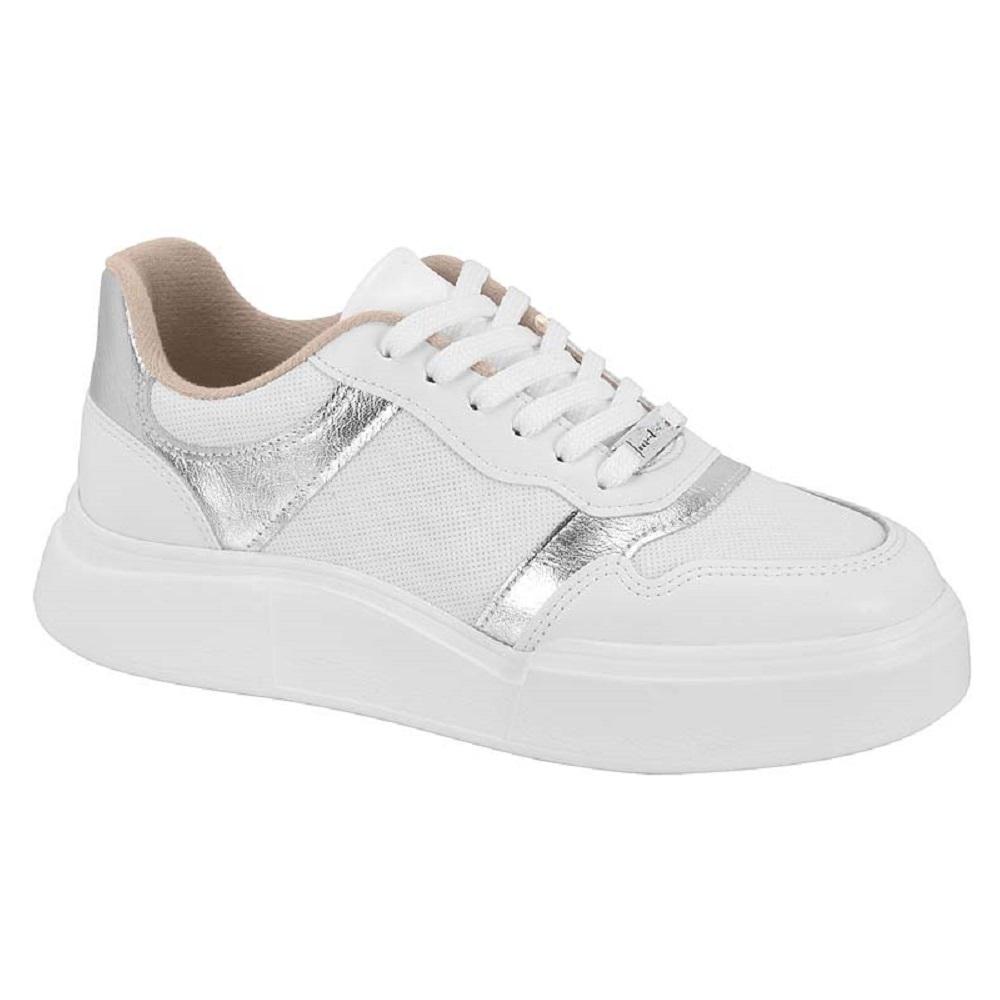 Tenis Moleca Casual Ref 5838.102.31423 Branco/prata 37
