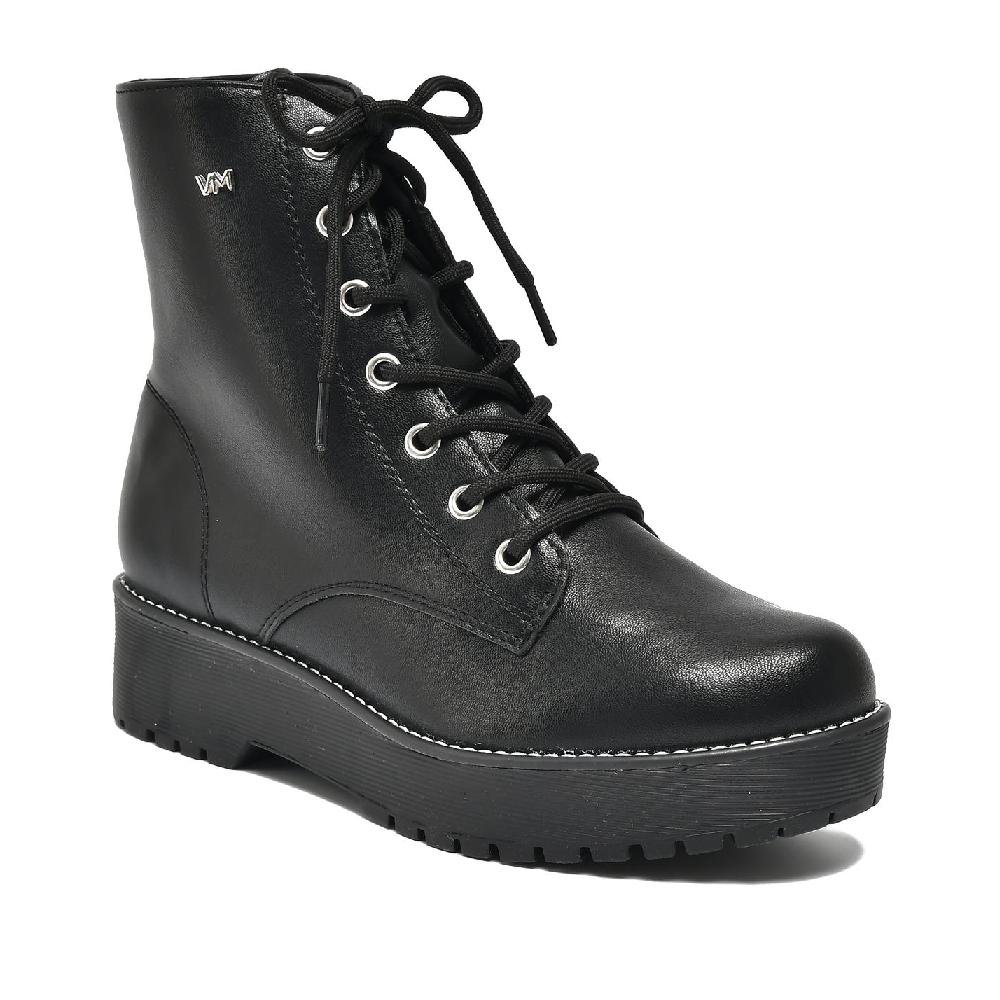 Bota Via Marte Coturno Ref 004-001-01 Preto 38