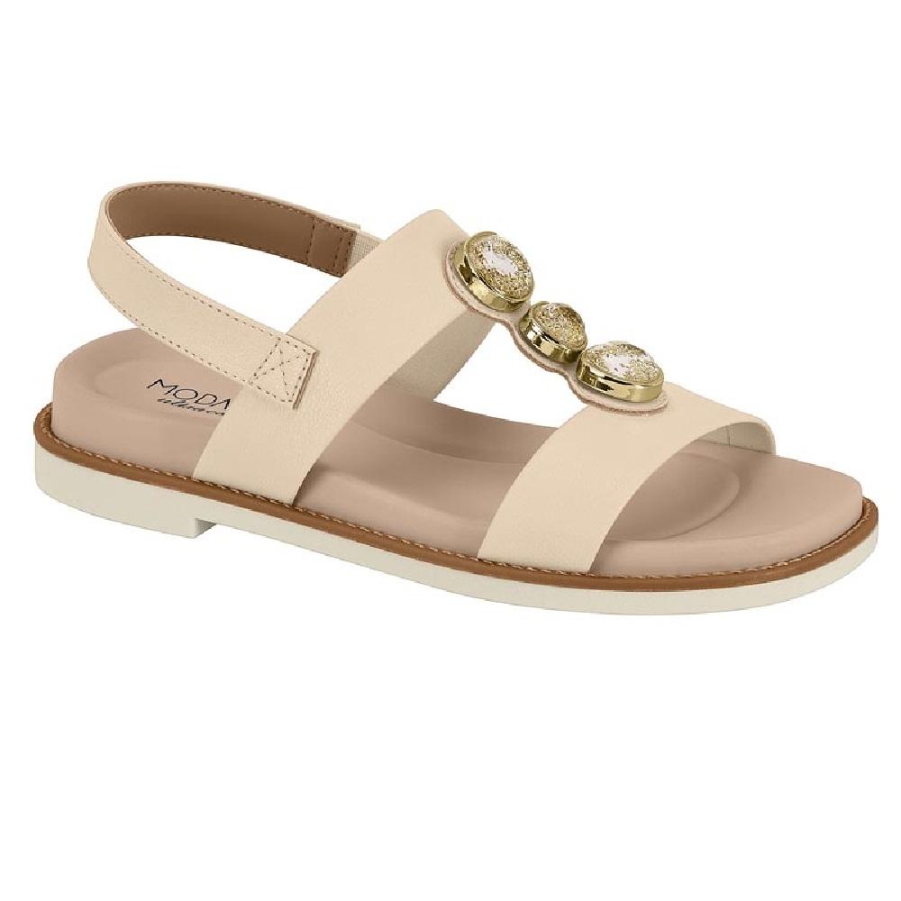 Sandalia Modare Casual Ref 7205.106.21736 Creme 35