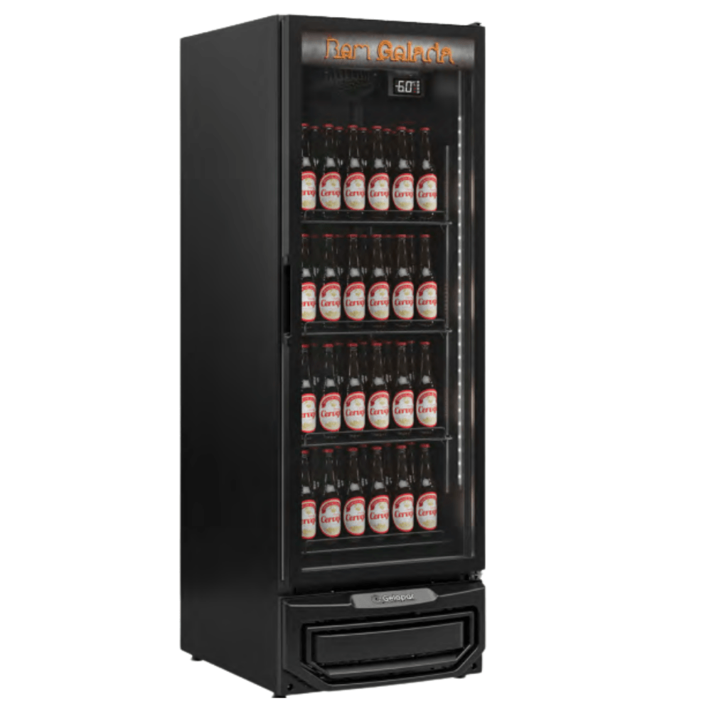 Geladeira/refrigerador 578 Litros 1 Porta Preto - Gelopar - Bivolt - Gcb-57 V Bin Pr