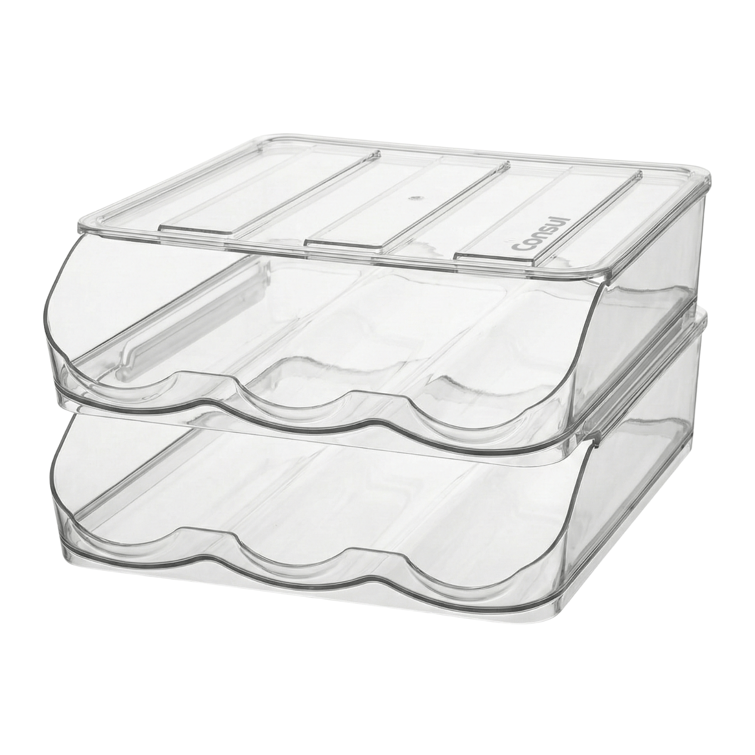 Porta Ovos 2 Andares Transparente Consul - 600000001 600000001
