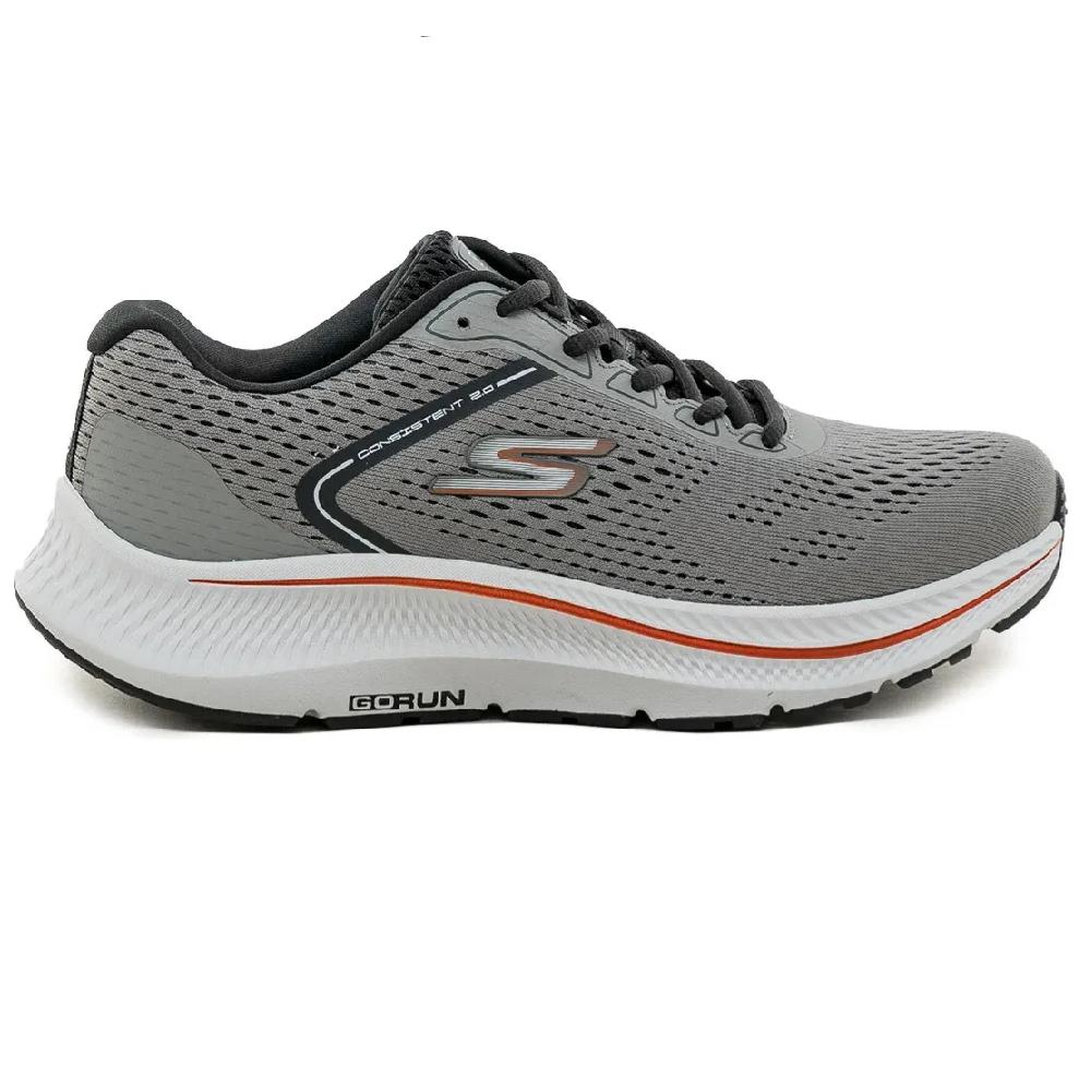 Tenis Skechers Go Run Consistent 2.0 Cinza/laranja 41 - Carrefour