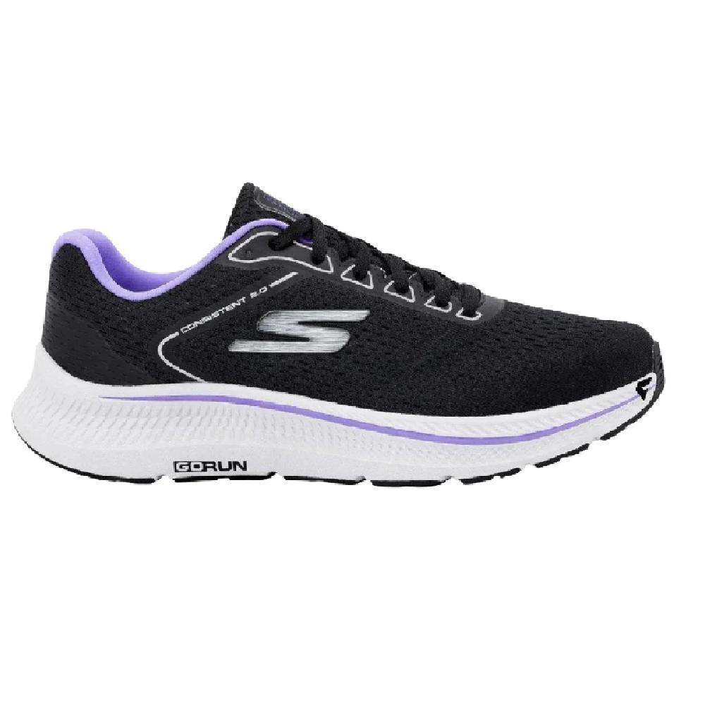 Tenis Skechers Go Run Consistent 2.0 Preto/lilas 34