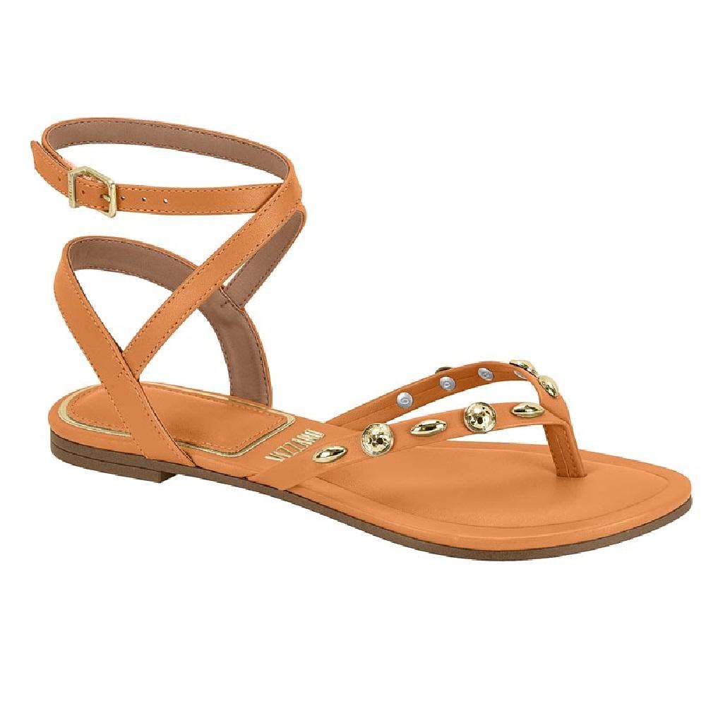 Sandalia Vizzano Rasteira Ref 6528.108.7286 Laranja 35