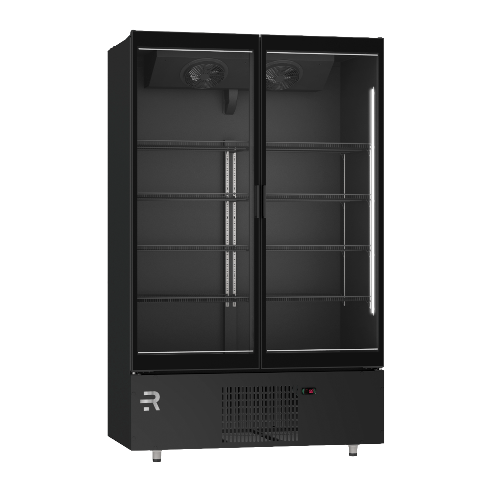 Visa Cooler Premium Resfriados All Black 1216l 2 Portas Vcmpr2p