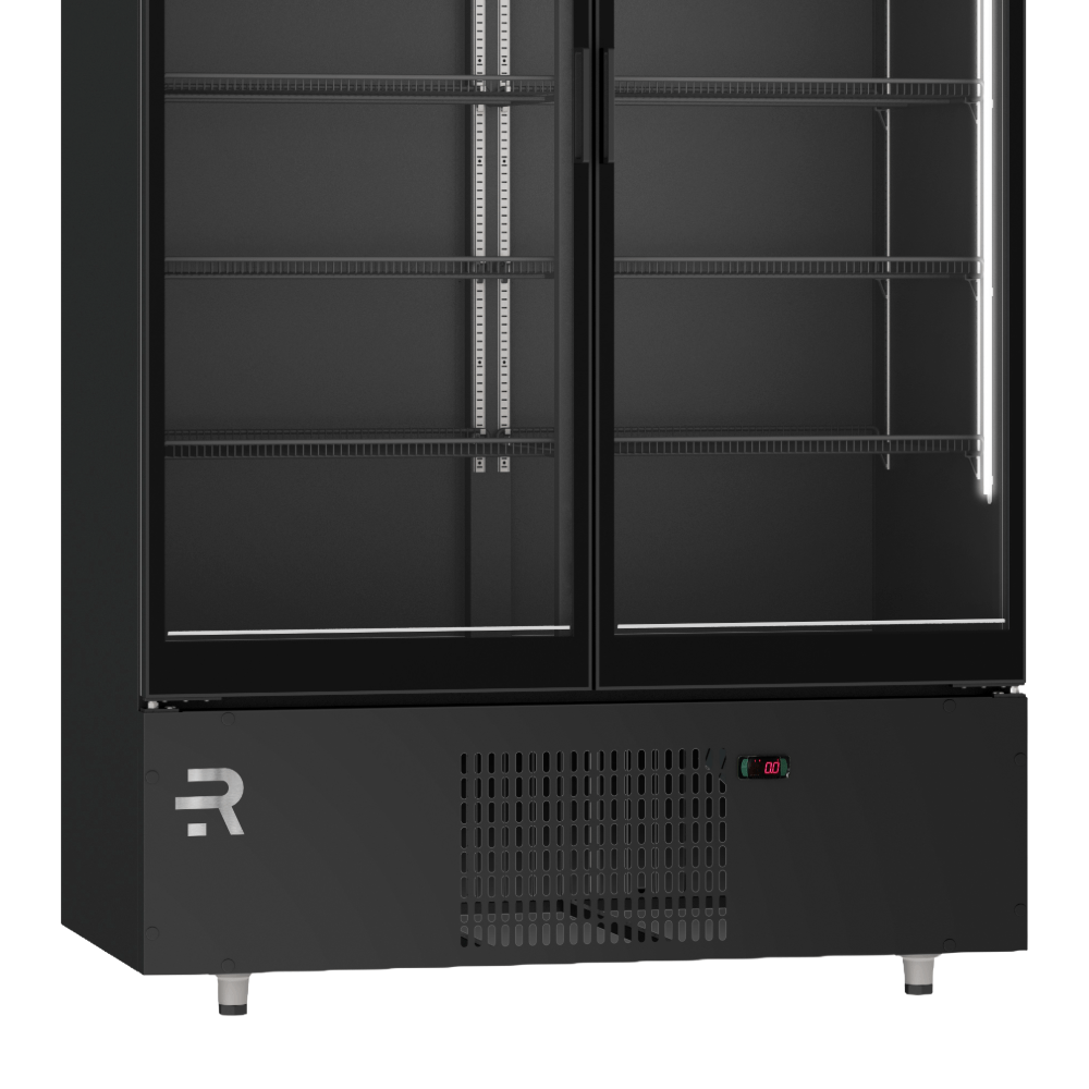 Visa Cooler Premium Resfriados All Black 1216l 2 Portas Vcmpr2p