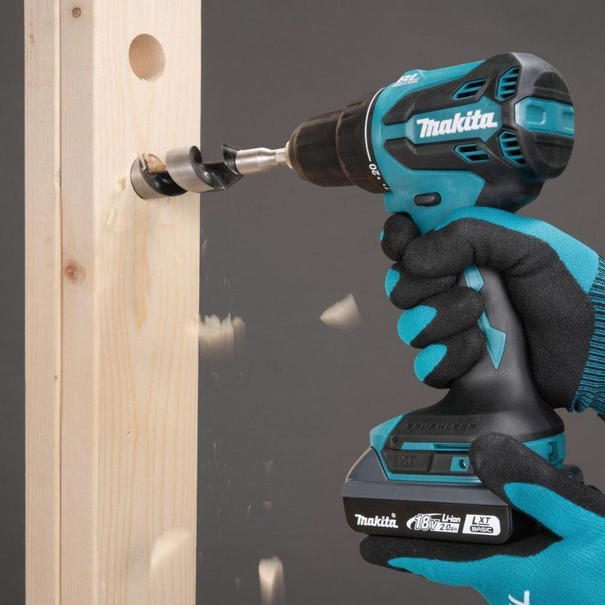 Parafusadeira/Furadeira De Impacto A Bateria 2.0ah Makita Dhp490 Ideal P/ Uso Profissional Único - imagem 4