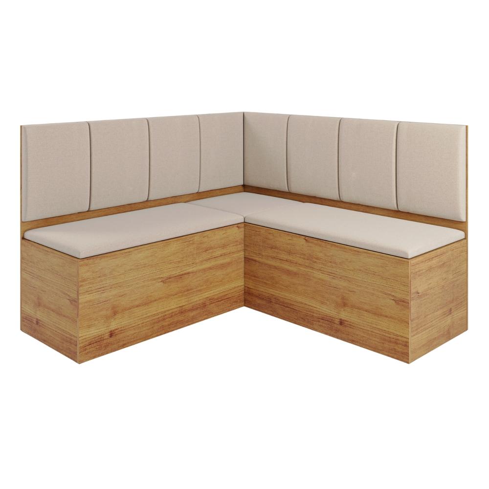 Canto Alemão Com Baú Linho Liebe Viero