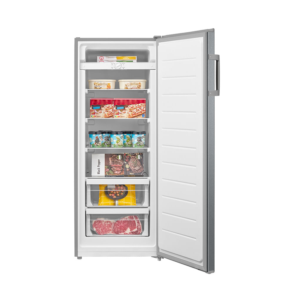 Y★ Freezer Vertical 196l 2 Em 1 Inverter Prata Midea Mdru276fza503
