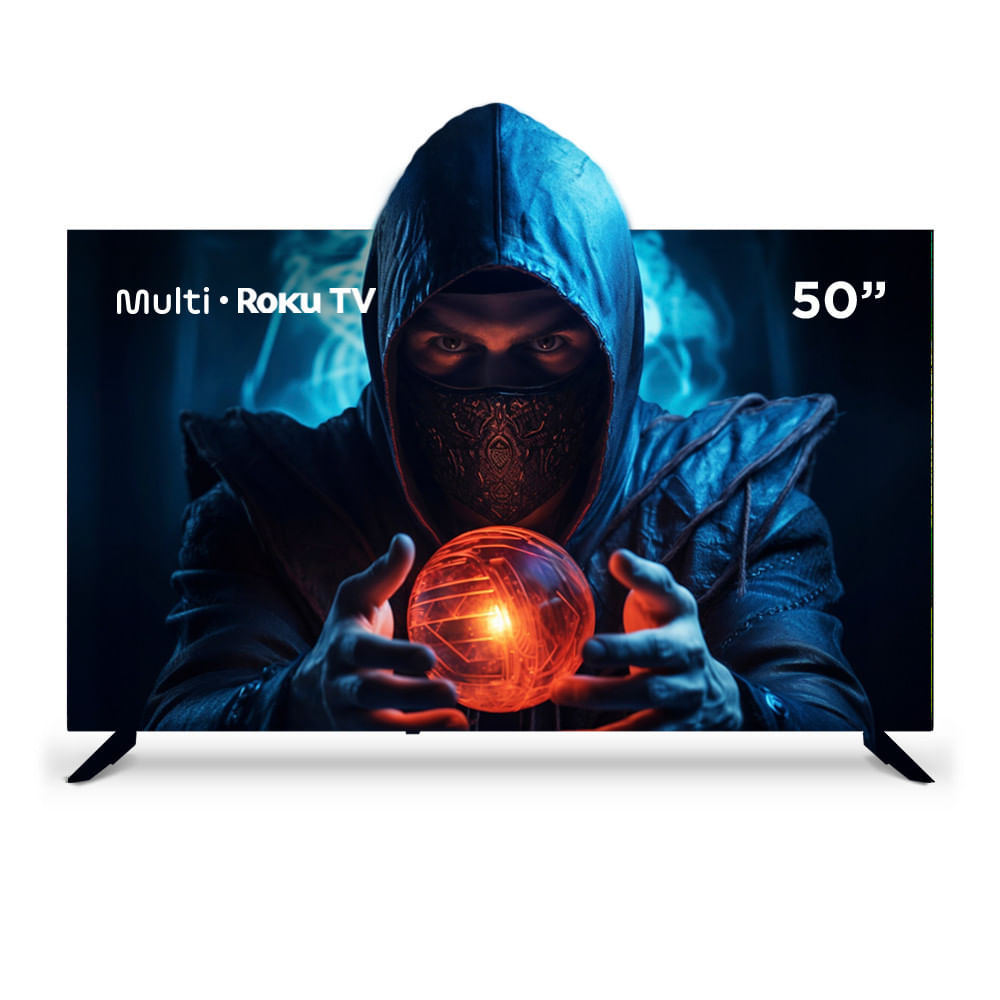 Smart Tv Dled 50 4k Multi Roku 4hdmi 2usb Wi-fi - Tl059m