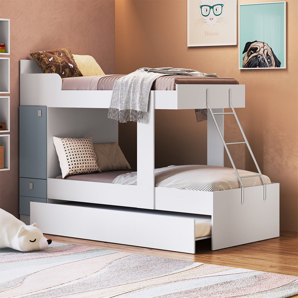 Triliche Em Mdp Com 2 Gavetas E 1 Porta Percasa