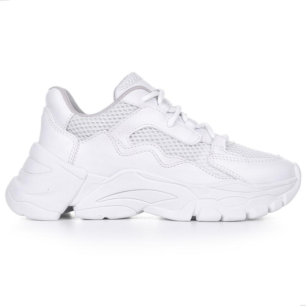 Tênis Feminino Chunky Dia A Dia Branco 36