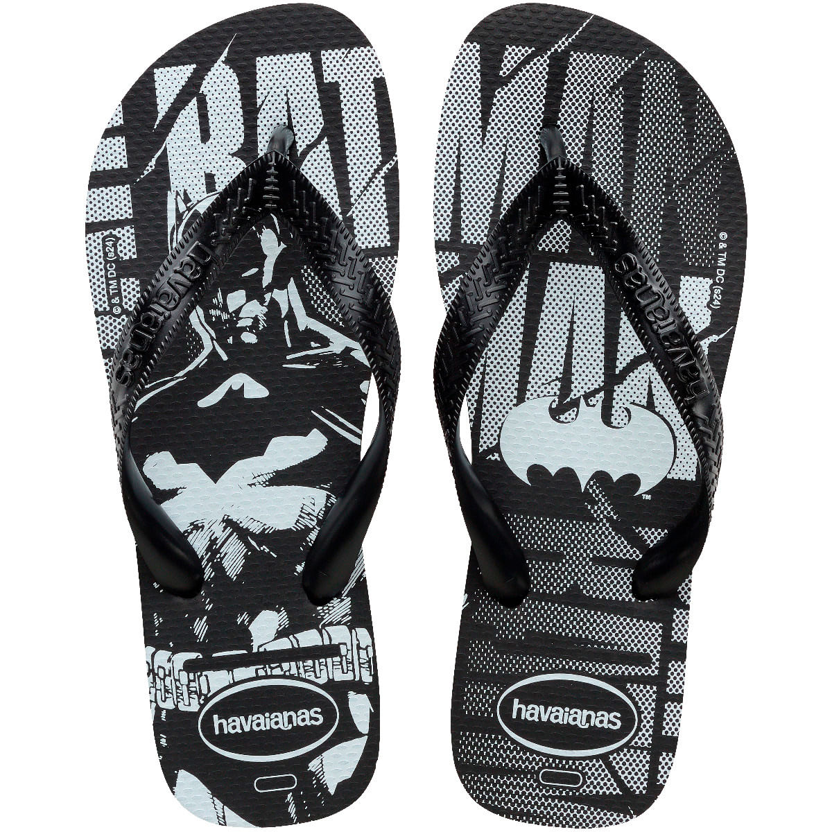 Chinelo Havaianas Top DC Logomania Batman