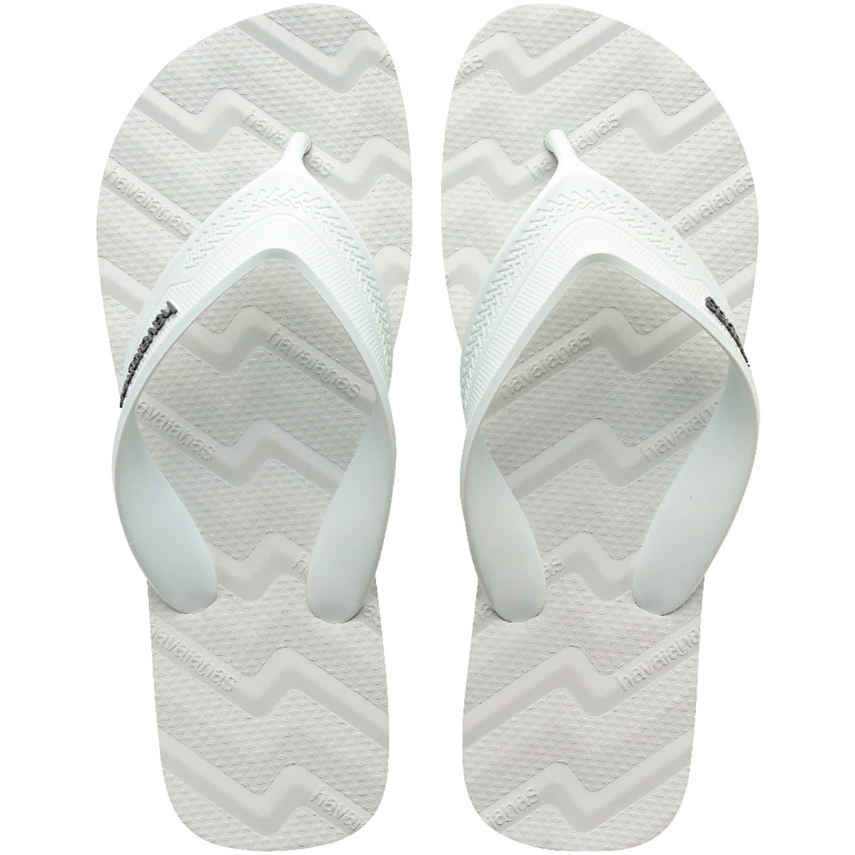 Chinelo Havaianas Track Waves Branco