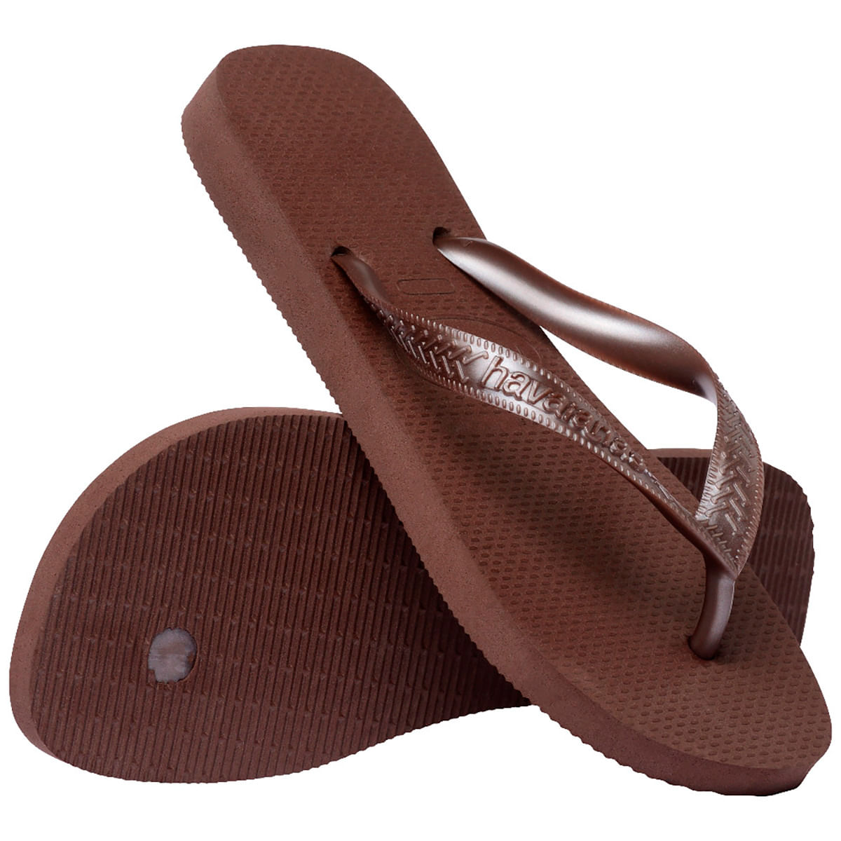 Chinelo Havaianas Top Tiras Cafe
