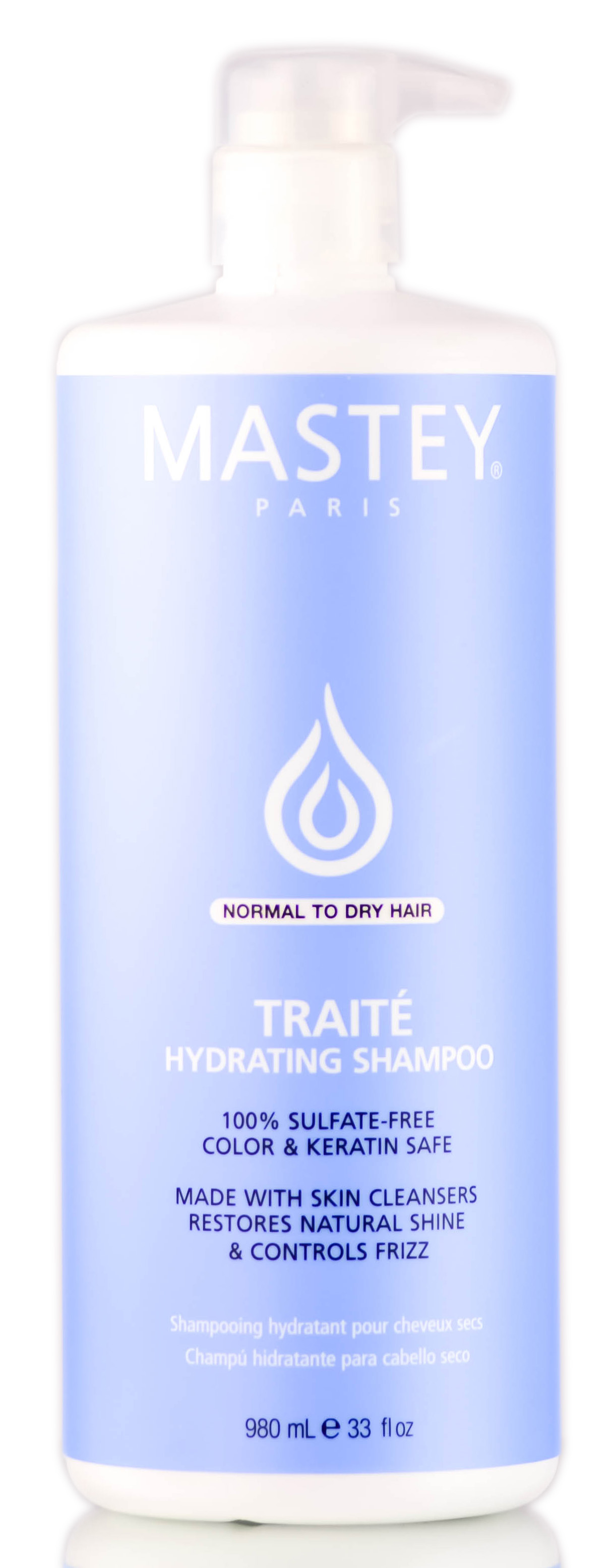 Shampoo Mastey Traite Cream Sem Sulfato Para Ph Normal A Seco