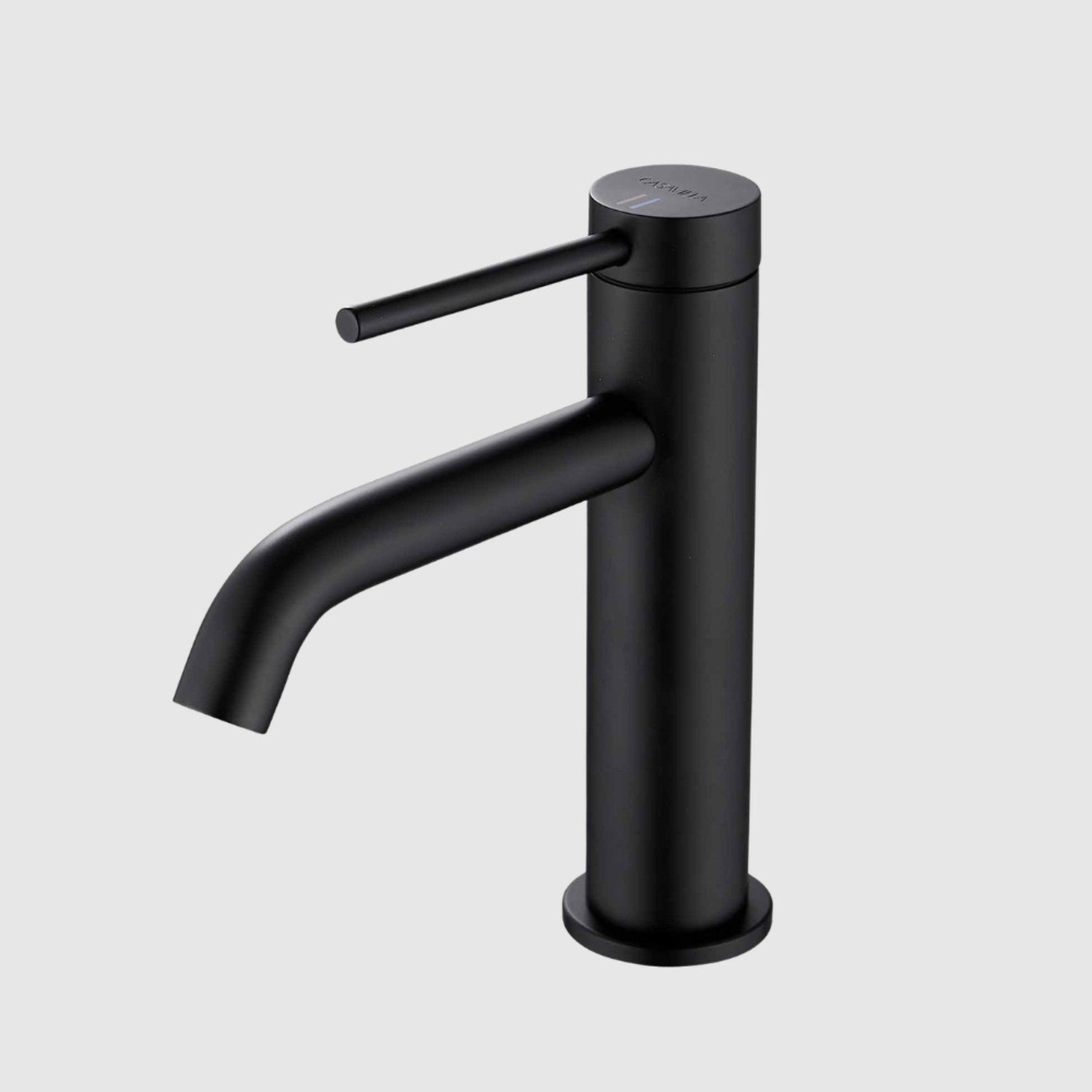 Encontraproduto.com.br - Torneira Monocomando Aurum Loft Bica Baixa Casavilla Preto