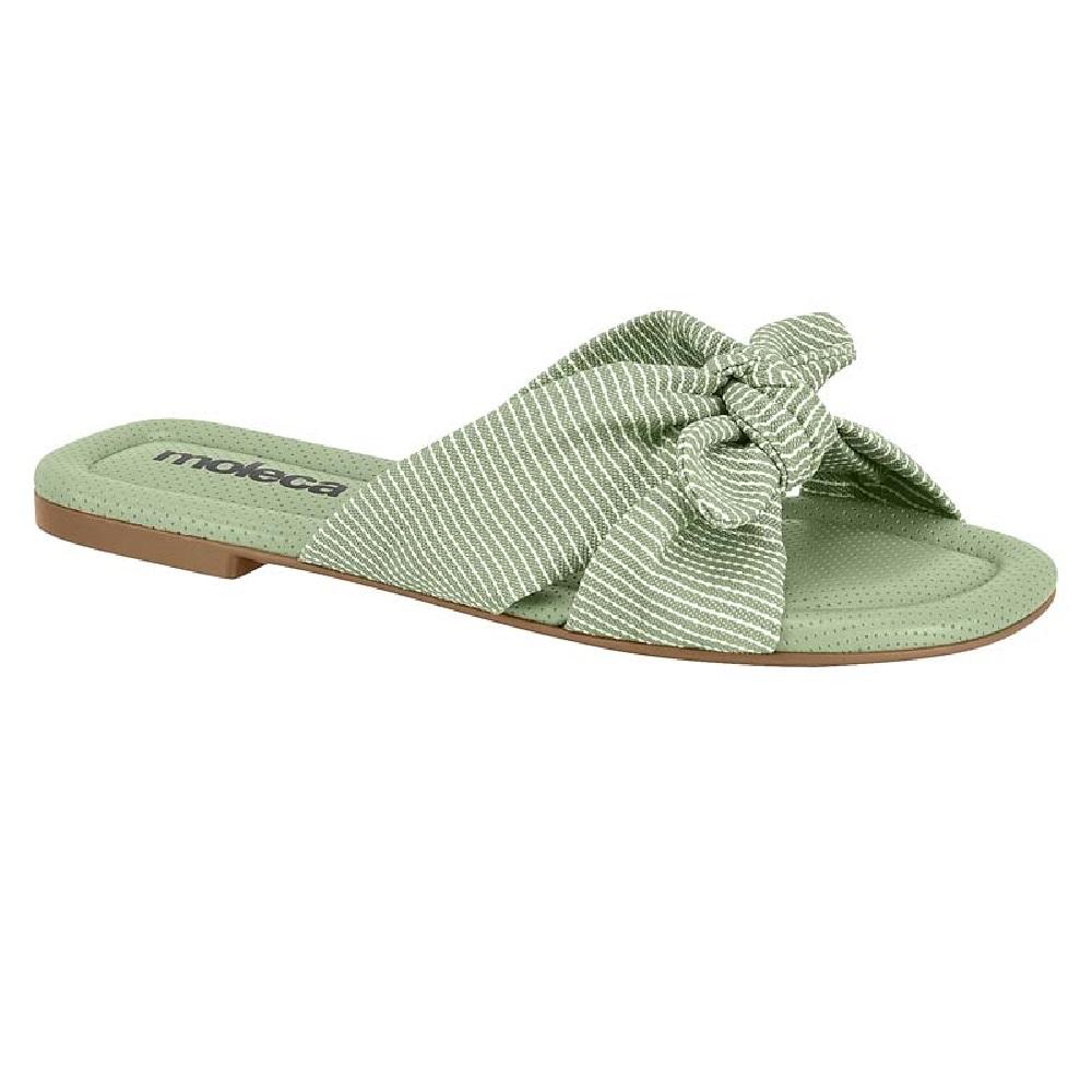 Chinelo Moleca Casual Ref 5570.101.31478 Verde 40