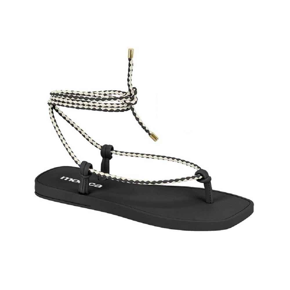 Sandalia Moleca Amarração Ref 5552.805.31475 Preto 37