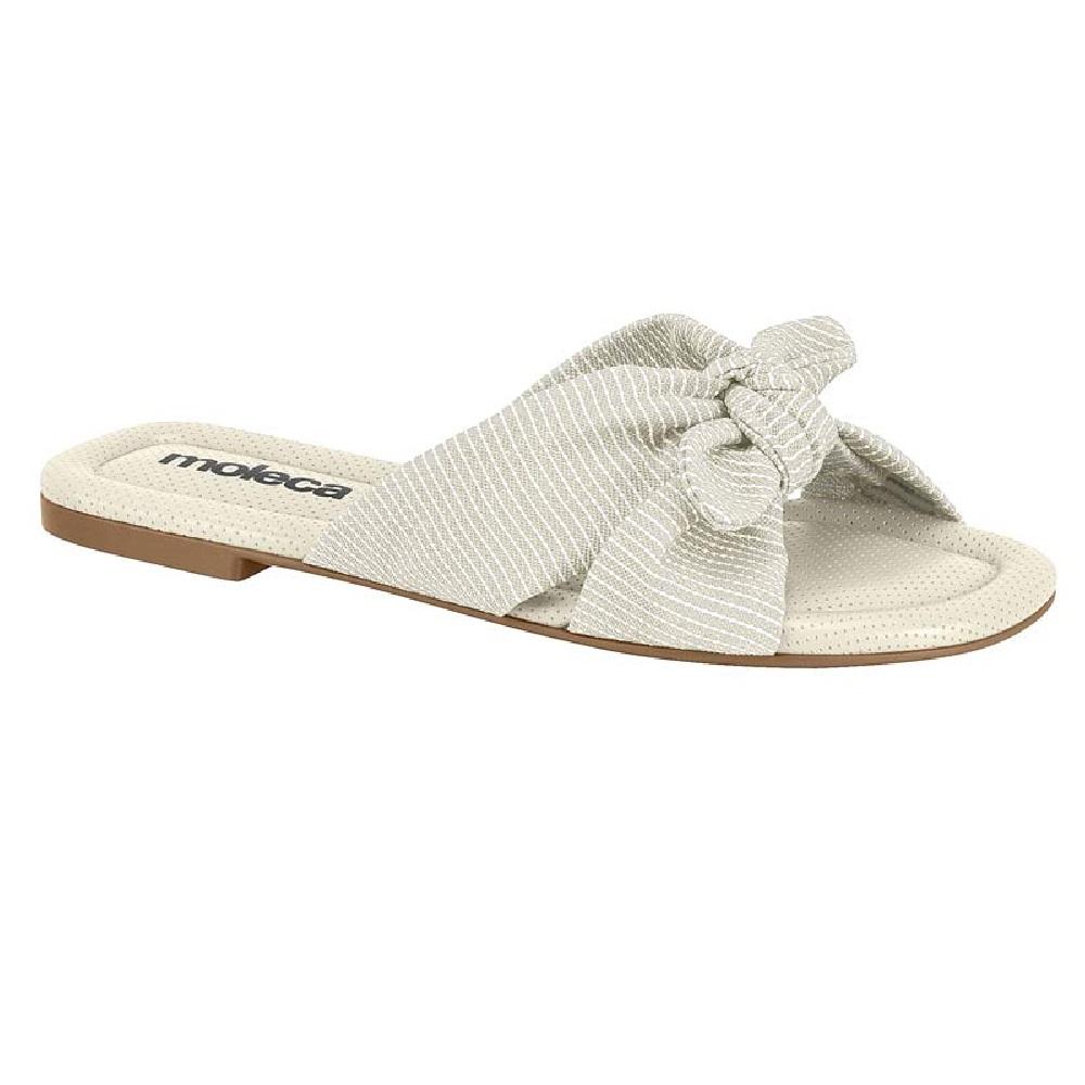Chinelo Moleca Casual Ref 5570.101.31478 Branco Off 39