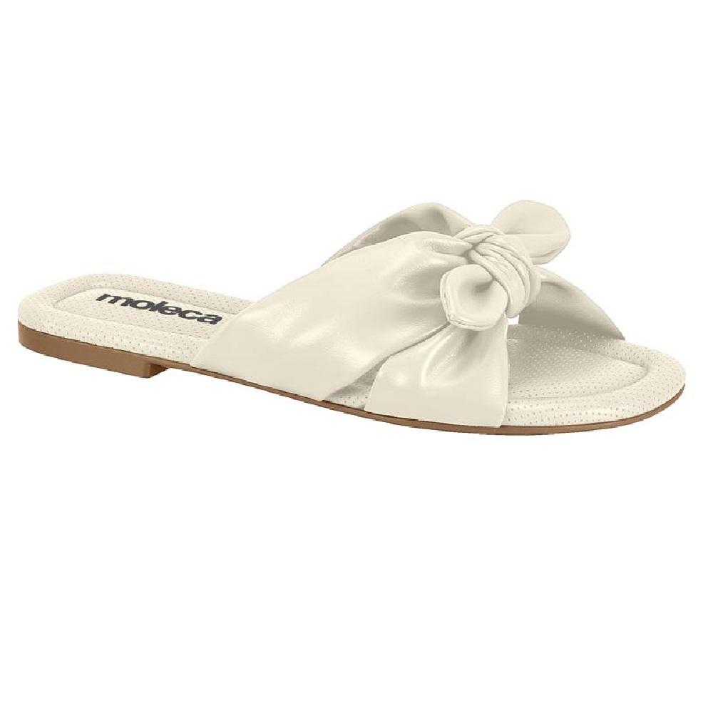 Chinelo Moleca Casual Ref 5570.101.29292 Branco Off 34