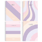 Caderno Espiral Capa Dura 1x1 - 80 Folhas - Cristales - Animativa Sao Domingos