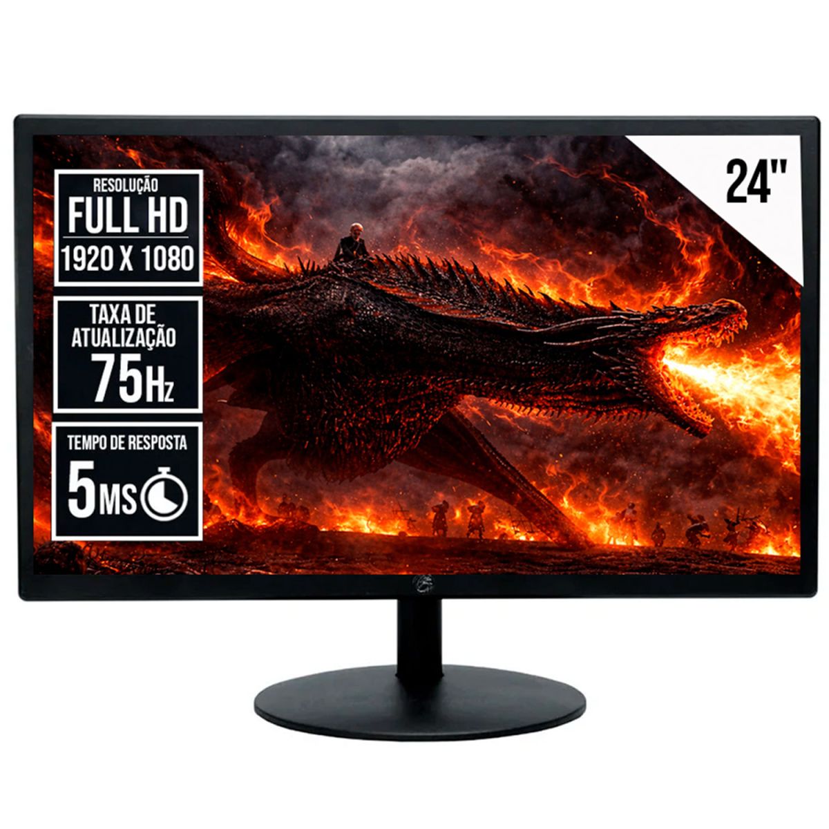 Monitor Led Brazil Pc 24