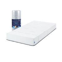 Colchão Castor D45 Black White AIR Double Face Casal 138 - Carrefour
