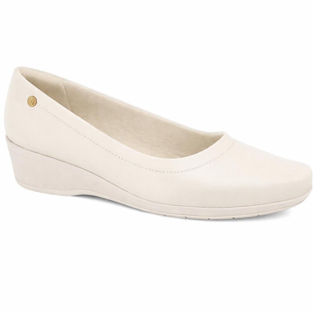 Sapato Comfortflex Napa Vest Plus Ref 2494301-7 Branco 038