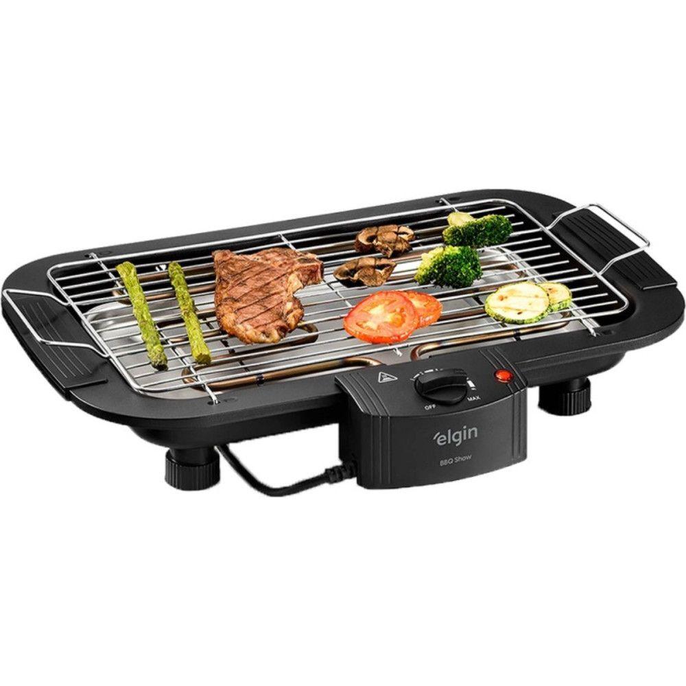 Churrasqueira Elétrica Elgin Bbq Show 42chu200 127v Reembalado