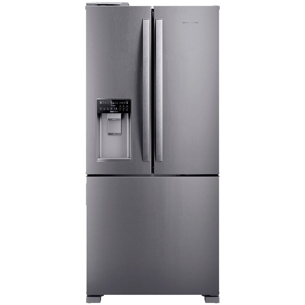 Geladeira/refrigerador 544 Litros 3 Portas Inox - Brastemp - 110v - Brh85mkana