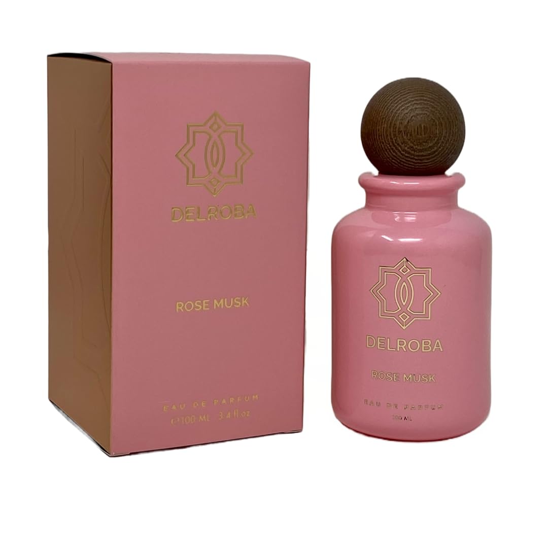 Perfume Delroba Rose Musk Eau De Parfum 100ml Para Mulheres