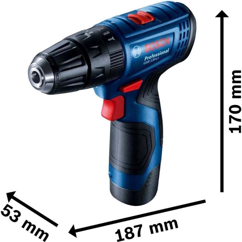 Parafusadeira-furadeira De Impacto A Bateria, 12 V, Gsb 120-li, Bosch - imagem 3