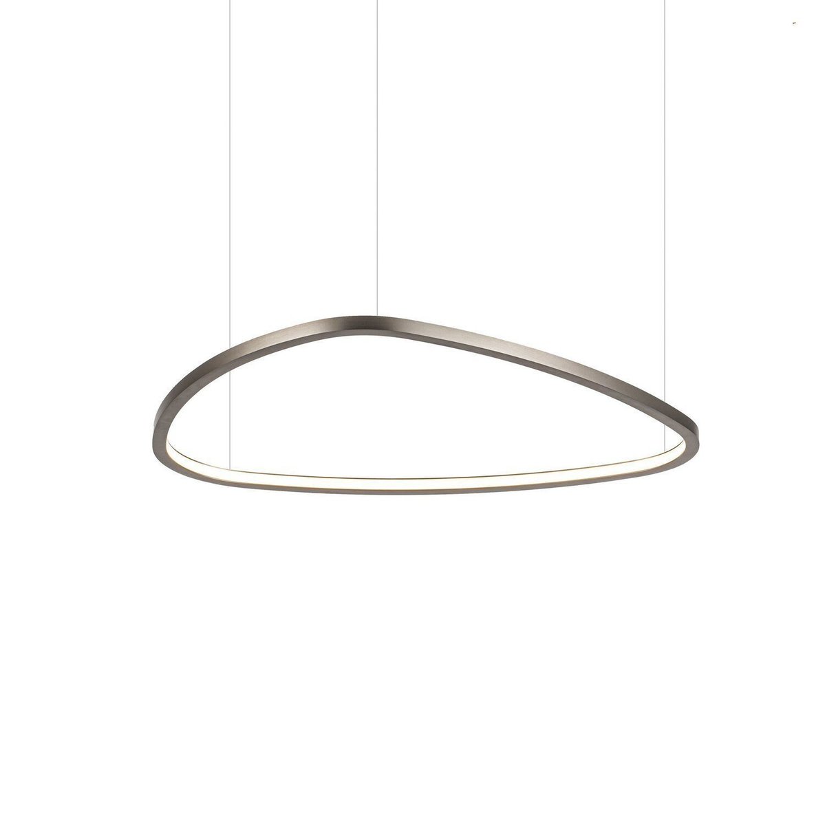 Pendente Com Led Integrado De 23W E 3000K Clerici Grafite