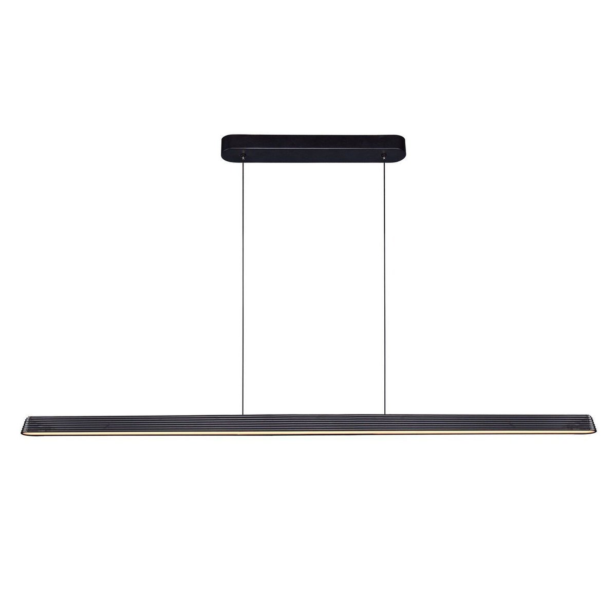 Pendente Led Integrado De 24w E 3000k Andegari Preto