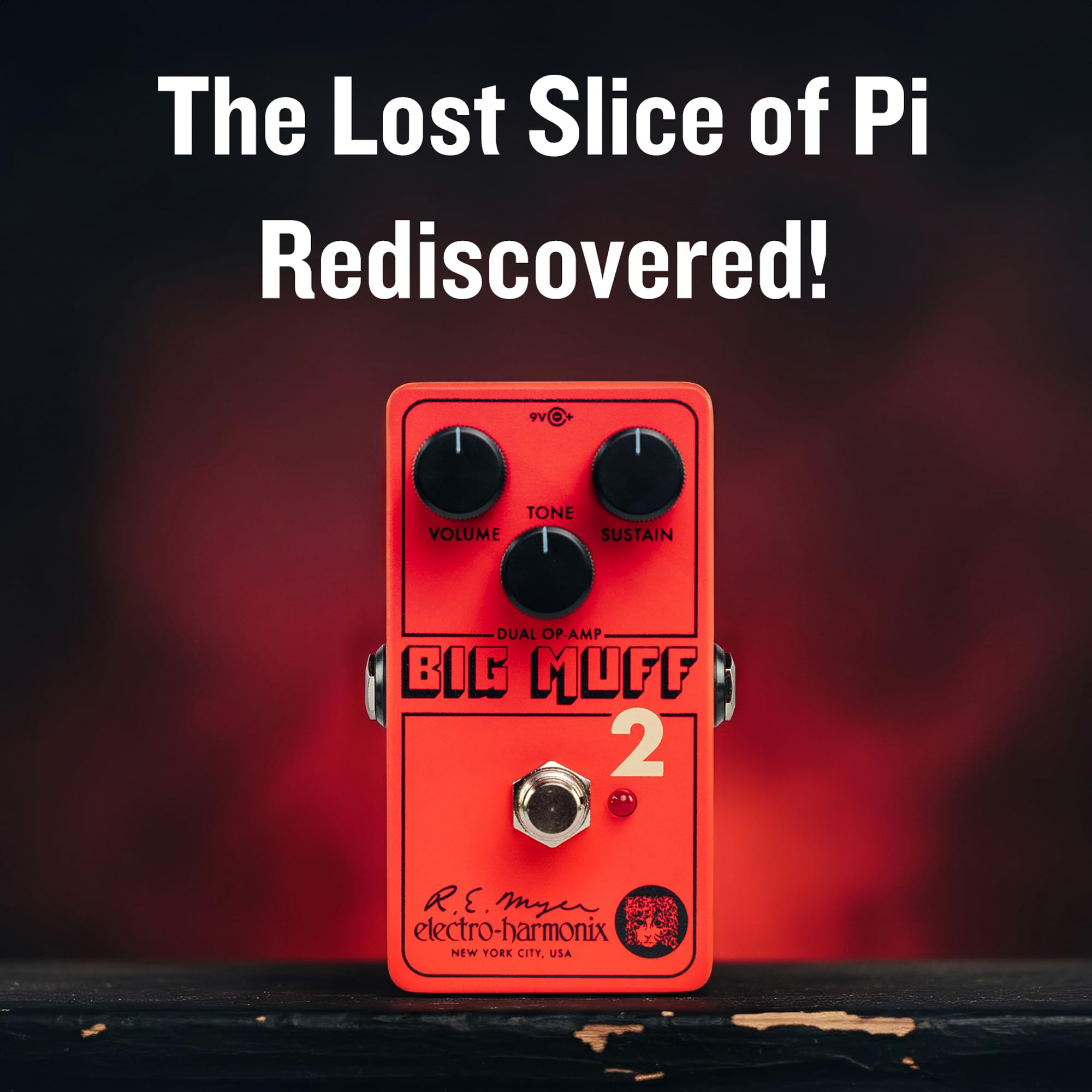 Pedal De Guitarra Electro-harmonix Big Muff Pi 2 Dual Op-amp